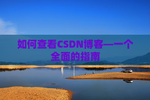 如何查看CSDN博客—一个全面的指南